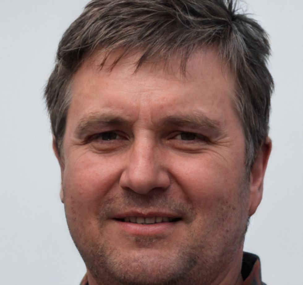 Portrait de Marc Dubois, Directeur Général chez InnovateTech